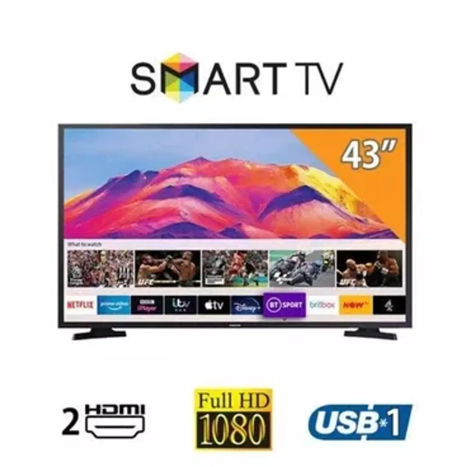 Samsung Smart Full HD TV - 43 Inch