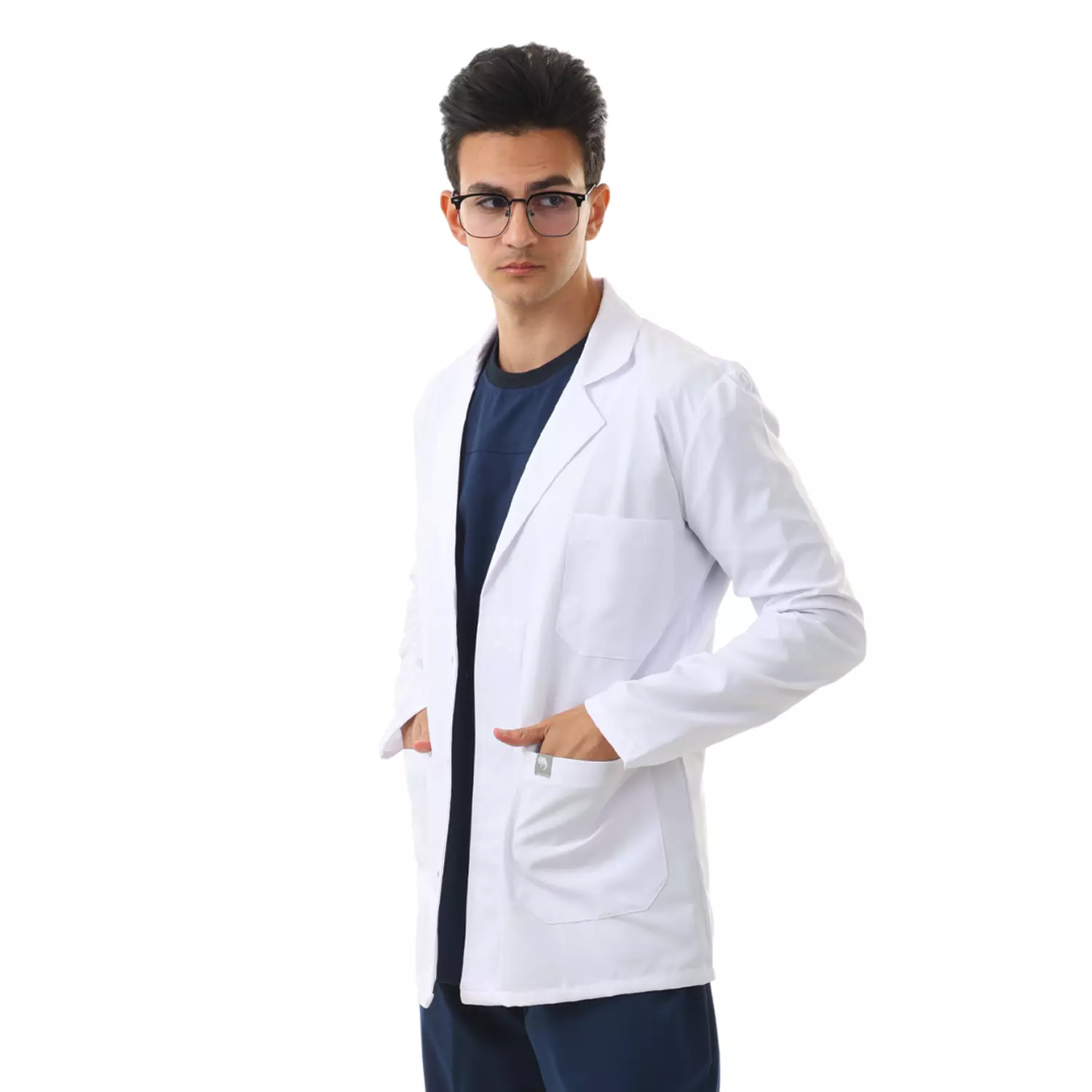 White Prime Lab Coat Short 2