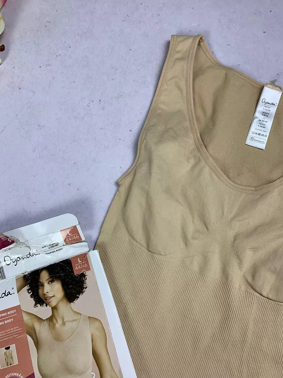 Beige  Shaping body seamless 3