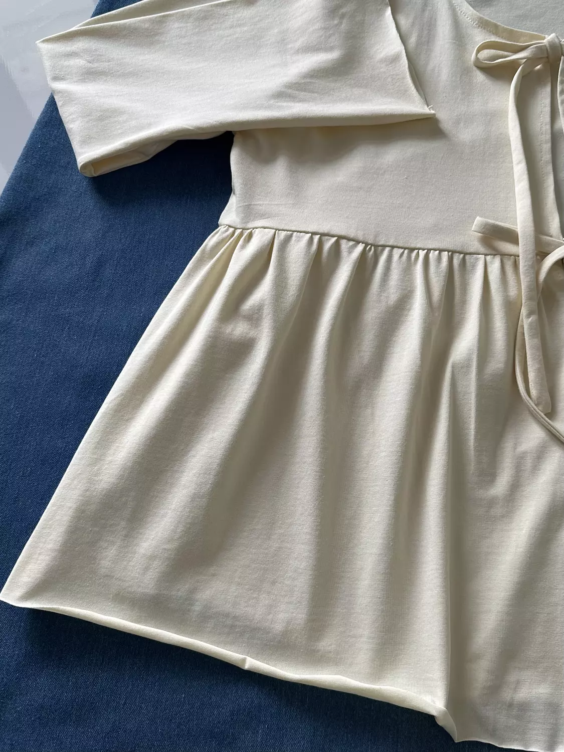 Cotton bolero with two tie straps(T)  3