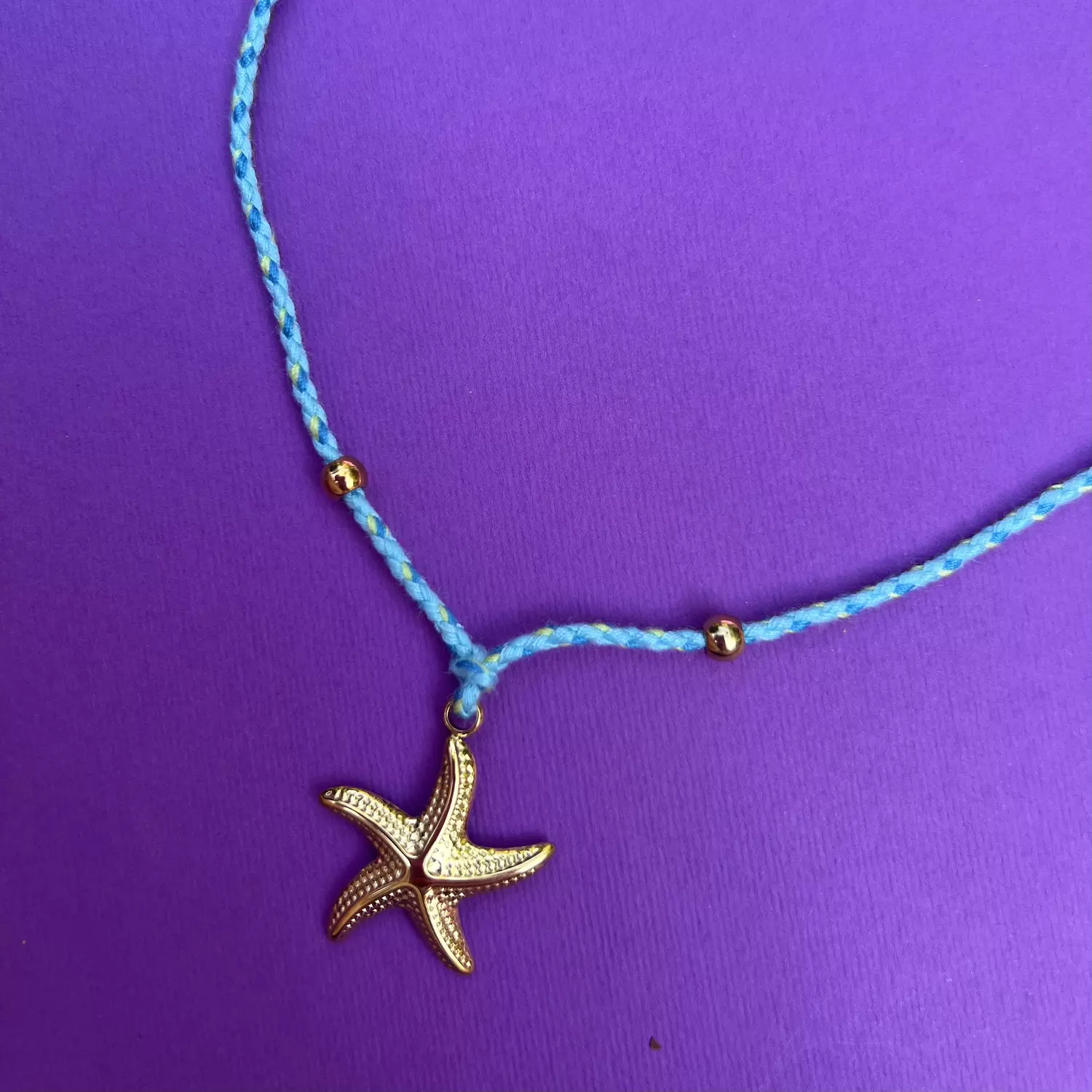 Turquoise Starfish Necklace  image