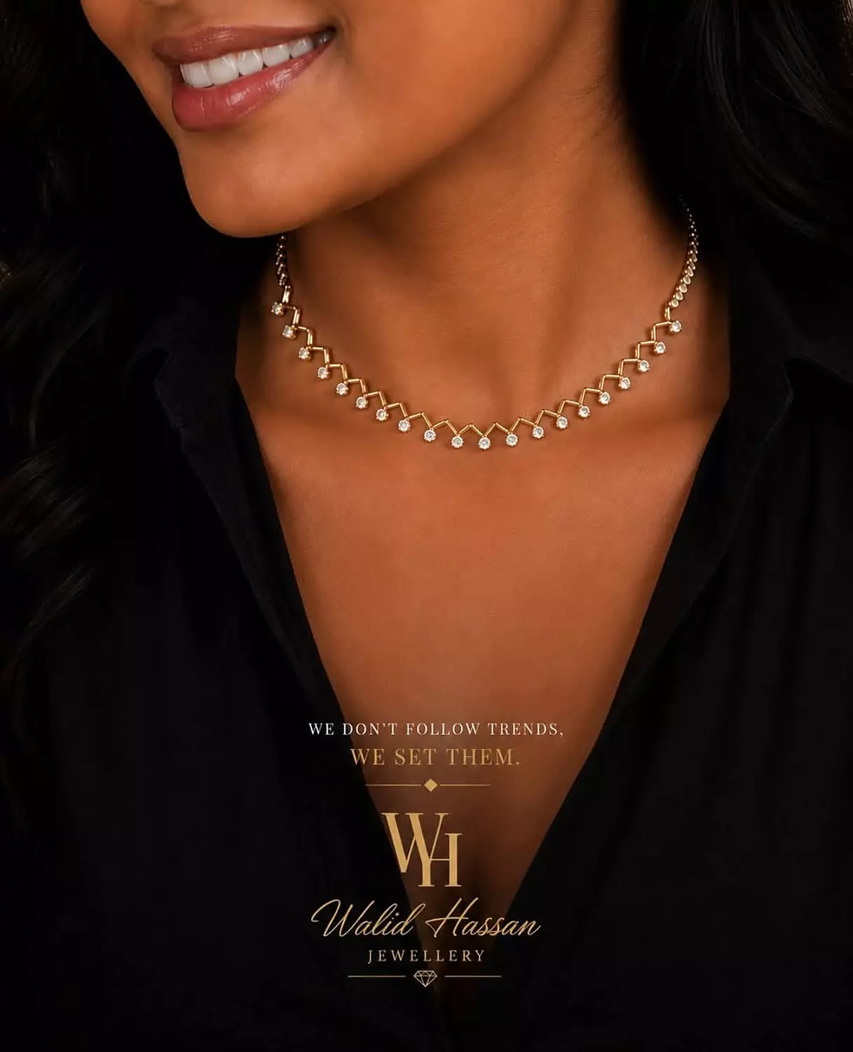 diamond necklace 1452 image