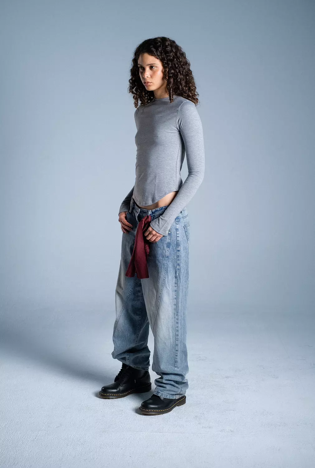 Grey seamless basic  1