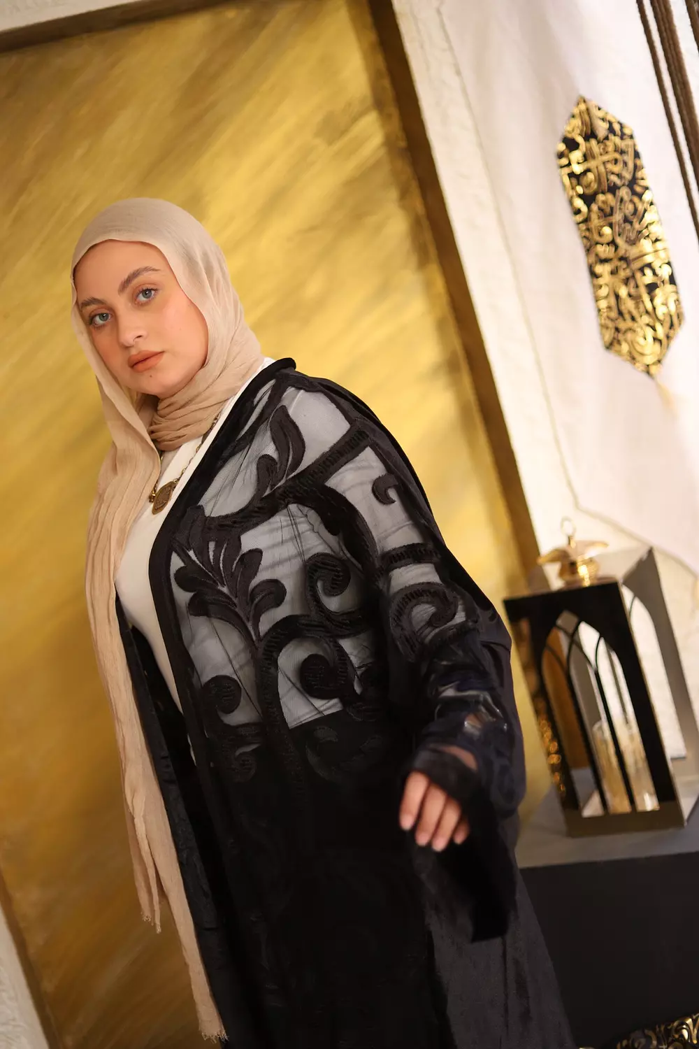 Saudi Velvet Kaftan  image