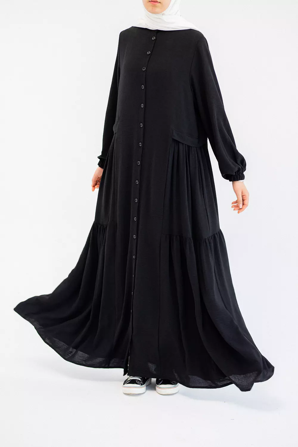 Black loose Dress image