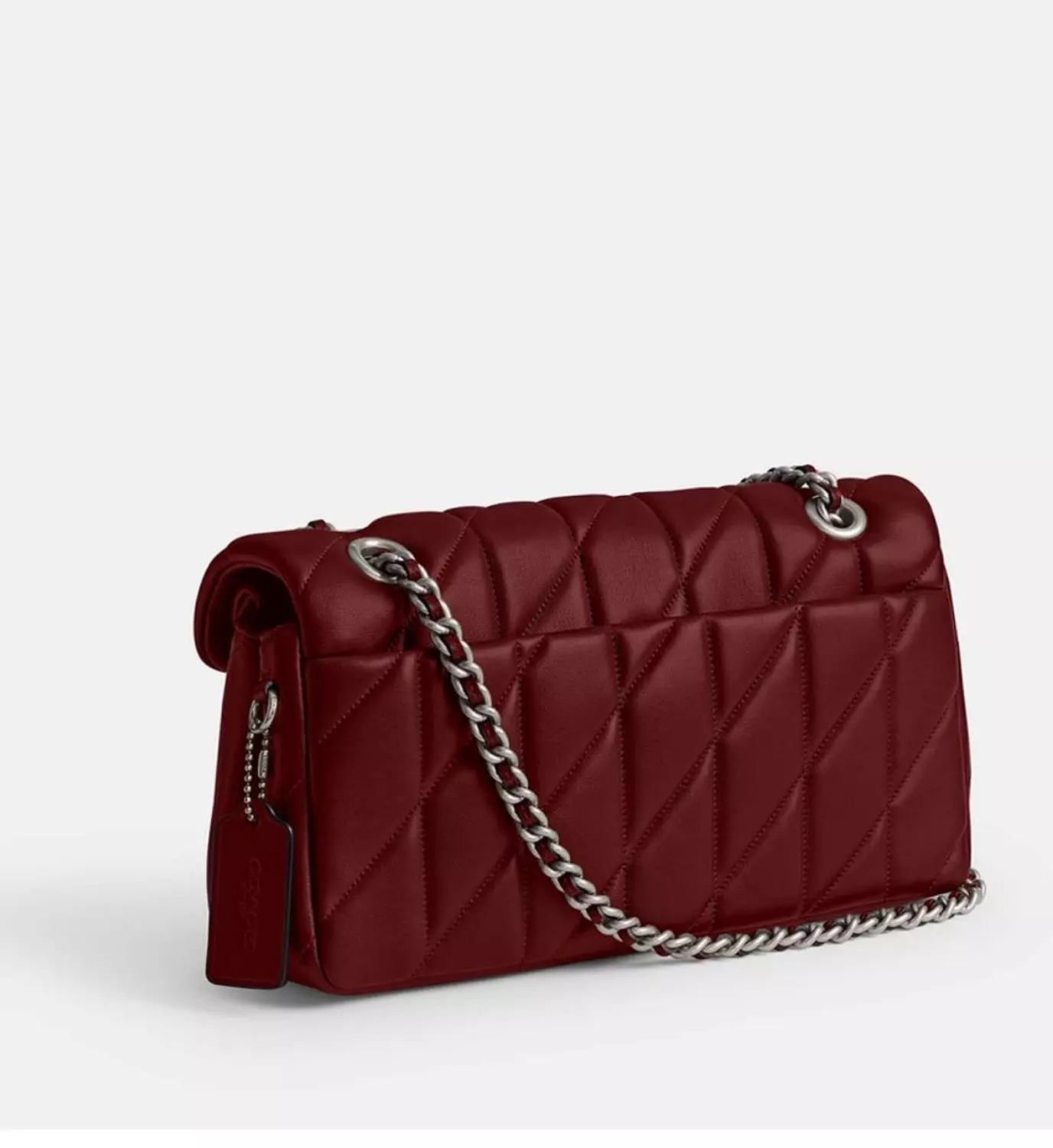 Coach Tabby Shoulder Bag 26 With Pillow Quilting dark ruby hover image
