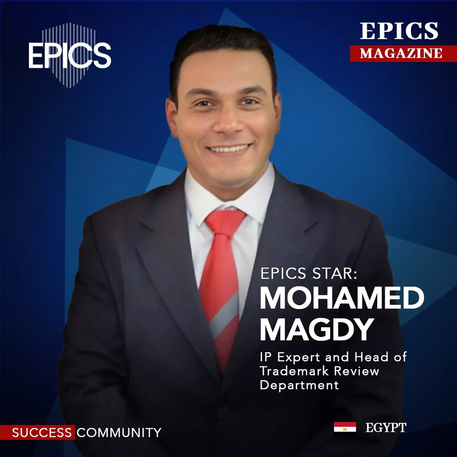 🎖️🌐 Mohamed Magdy, (Article)_IP Expert & Head of trademark  Review Department.  image
