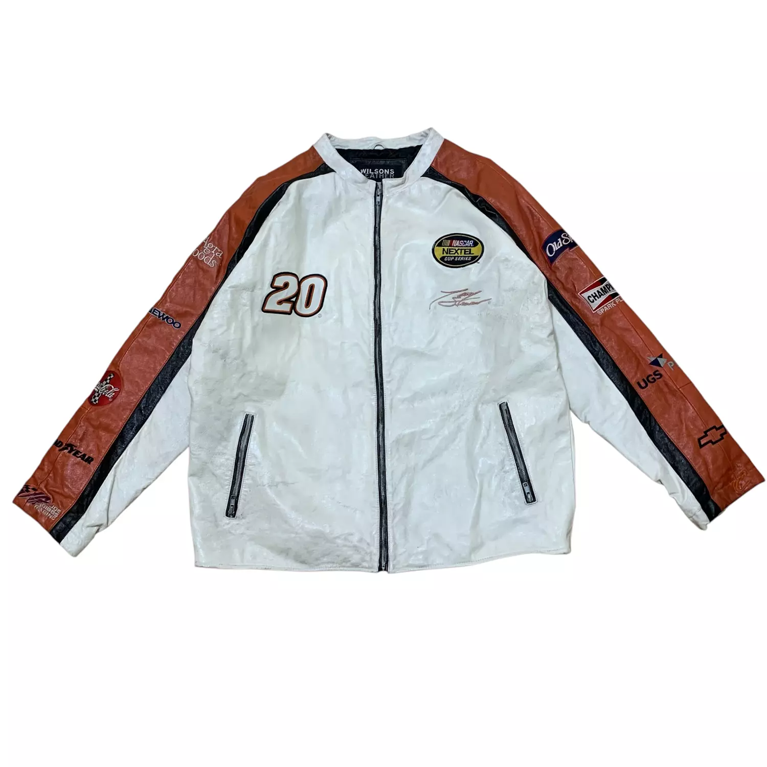 (XXL) NASCAR THE HOME DEPOT LEATHER JACKET image