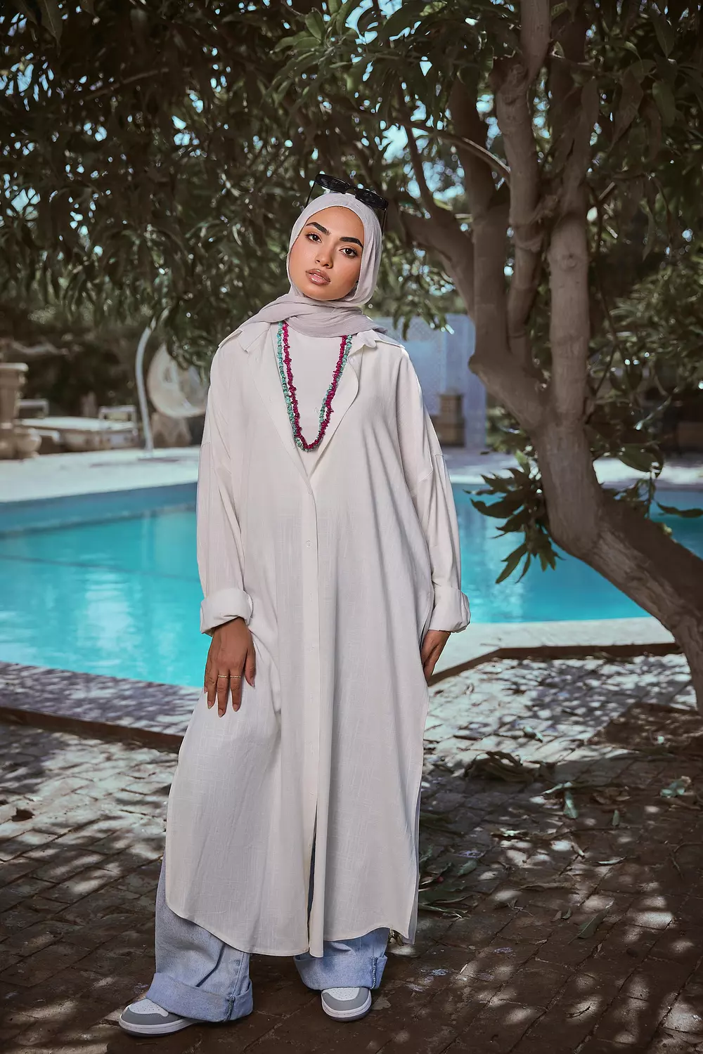The Long Shirt Dress 3