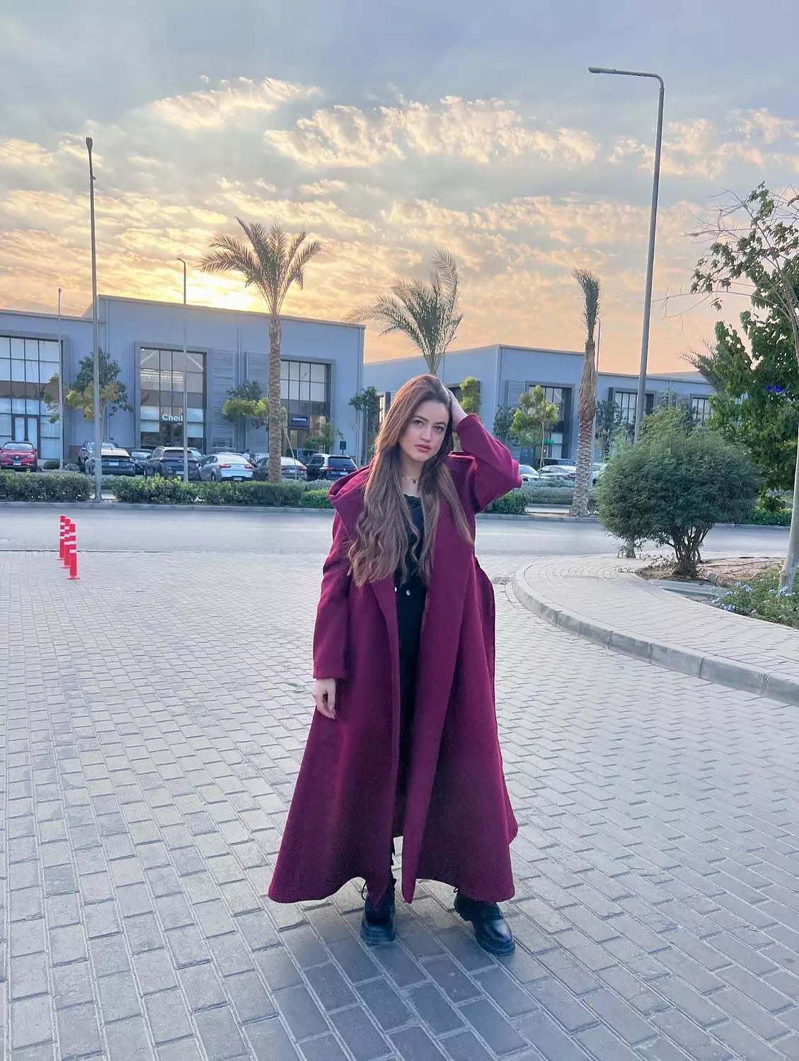 winter coat made of broadcloth wool 9