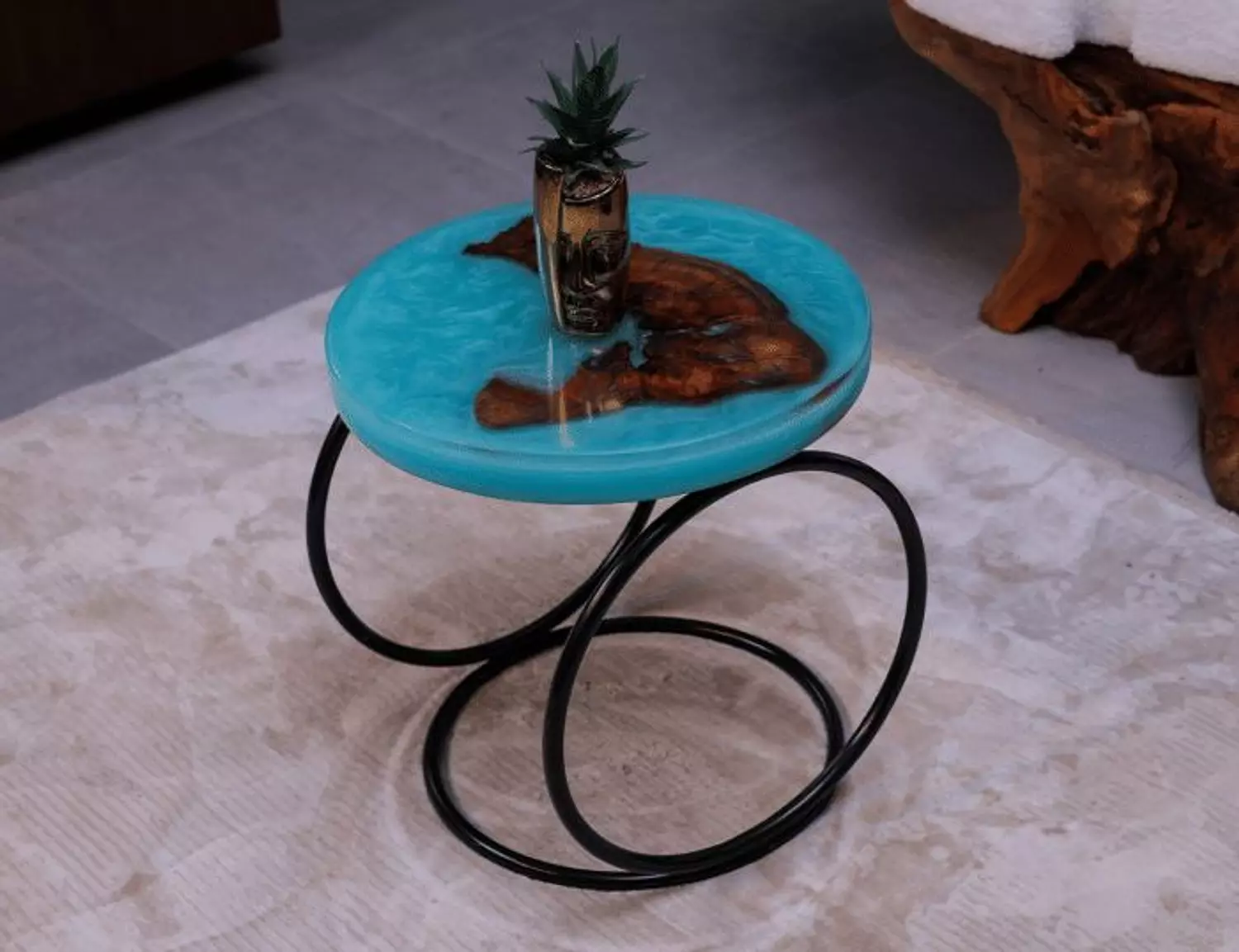 Sea-Shaped Table hover image