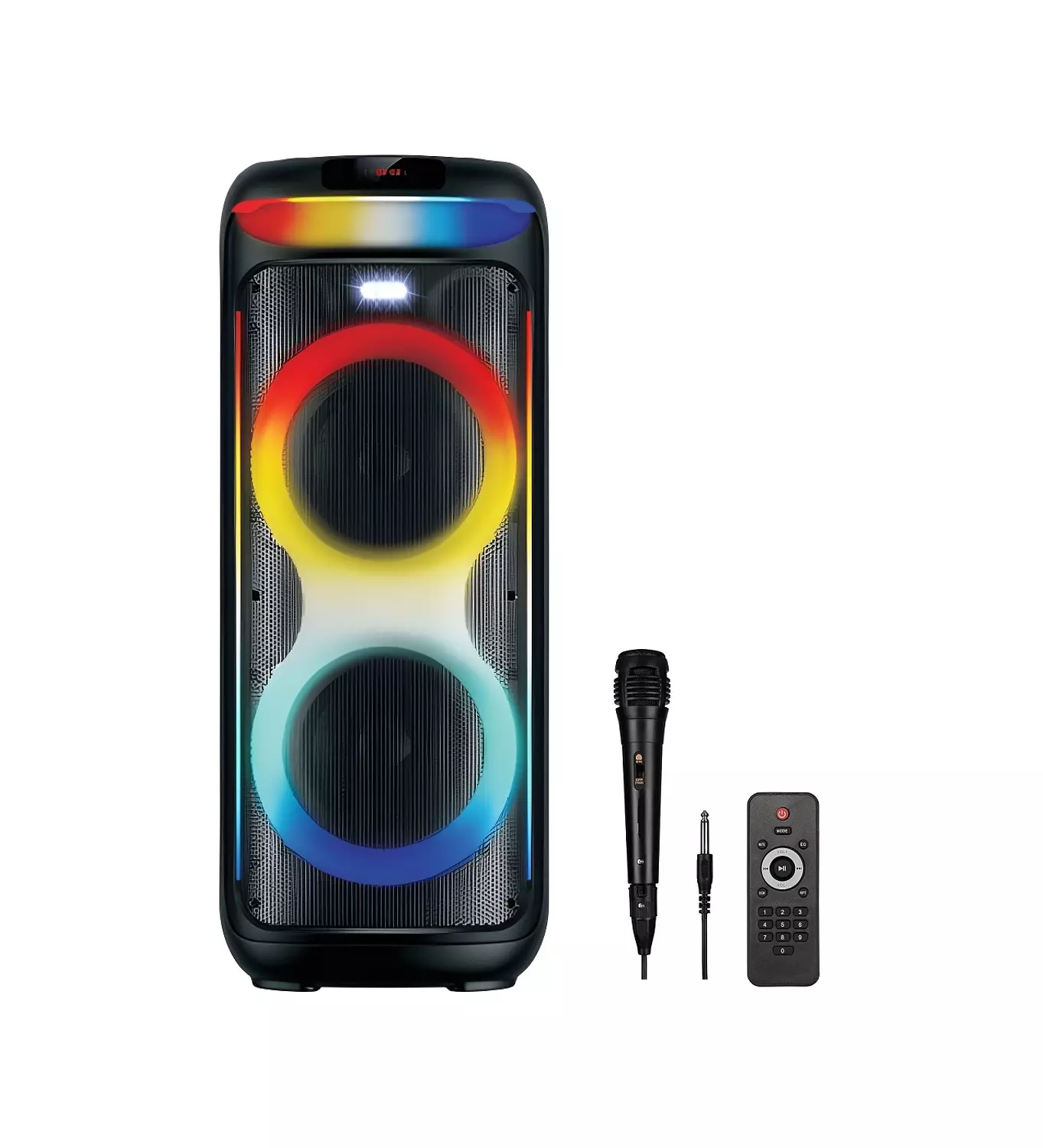 Vovo V-1175 80W Double 10-inch Party Speaker image