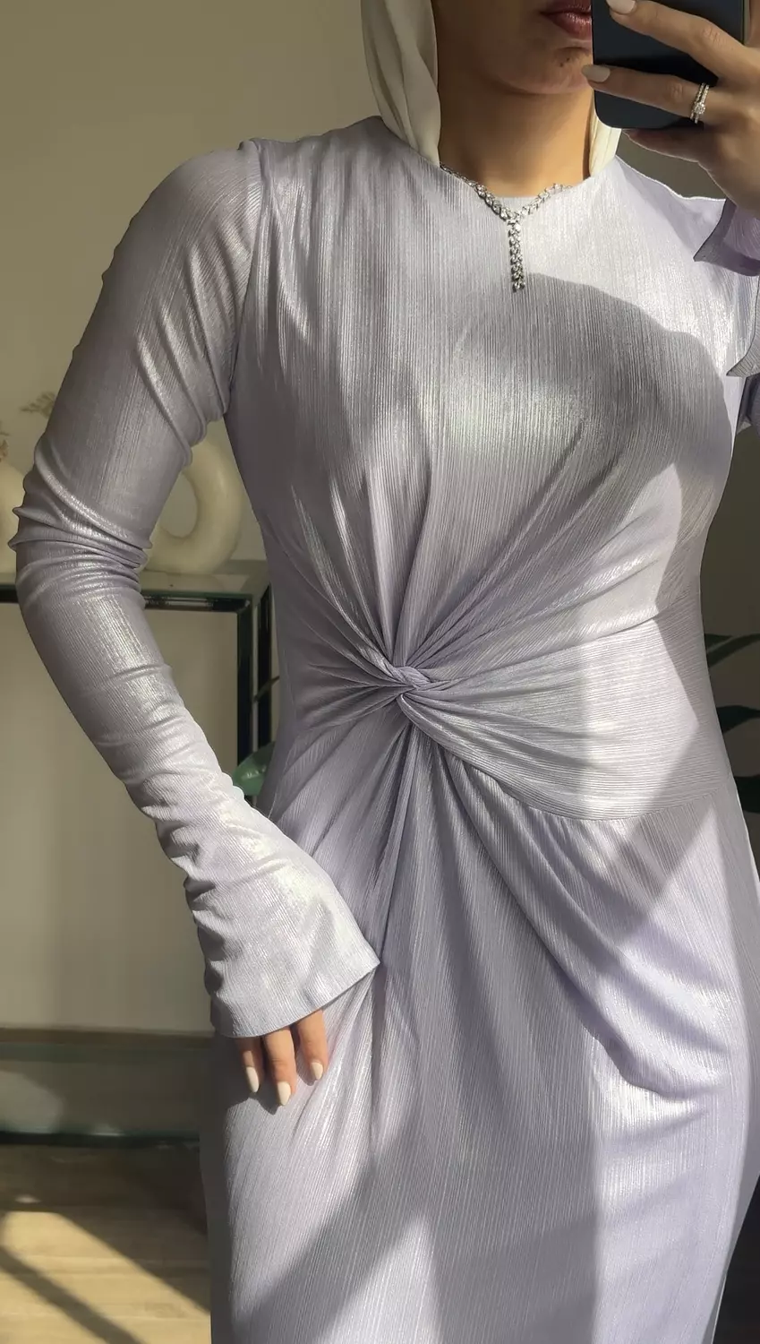 Flora dress in lavender  1