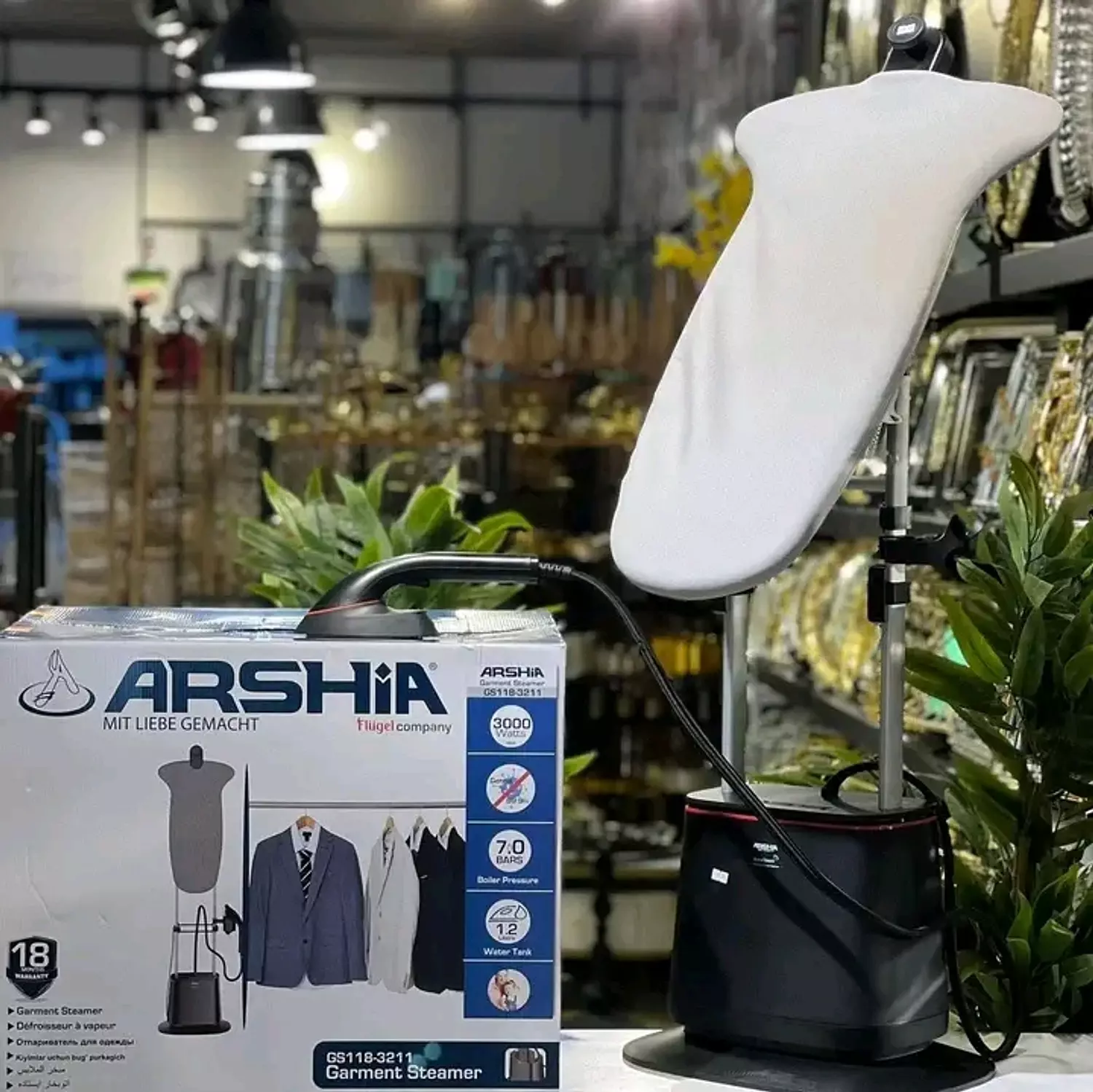 Arshia steam iron 5