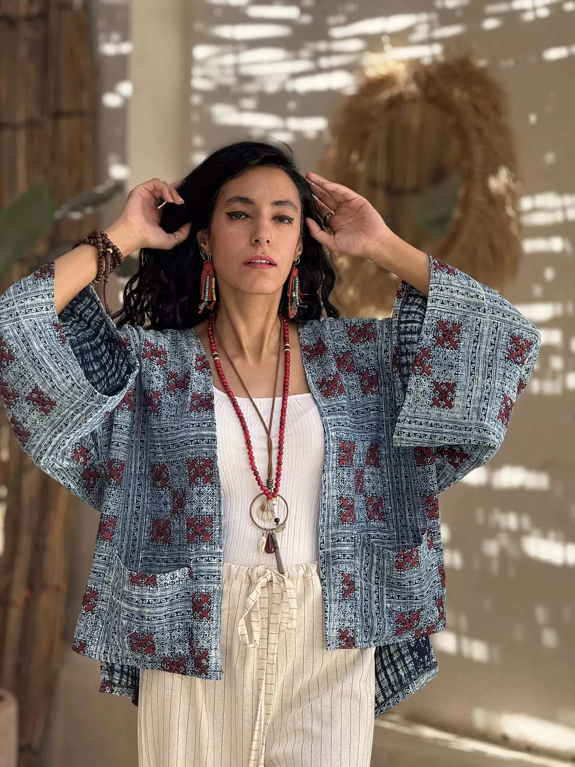 Free soul knit kimono 4