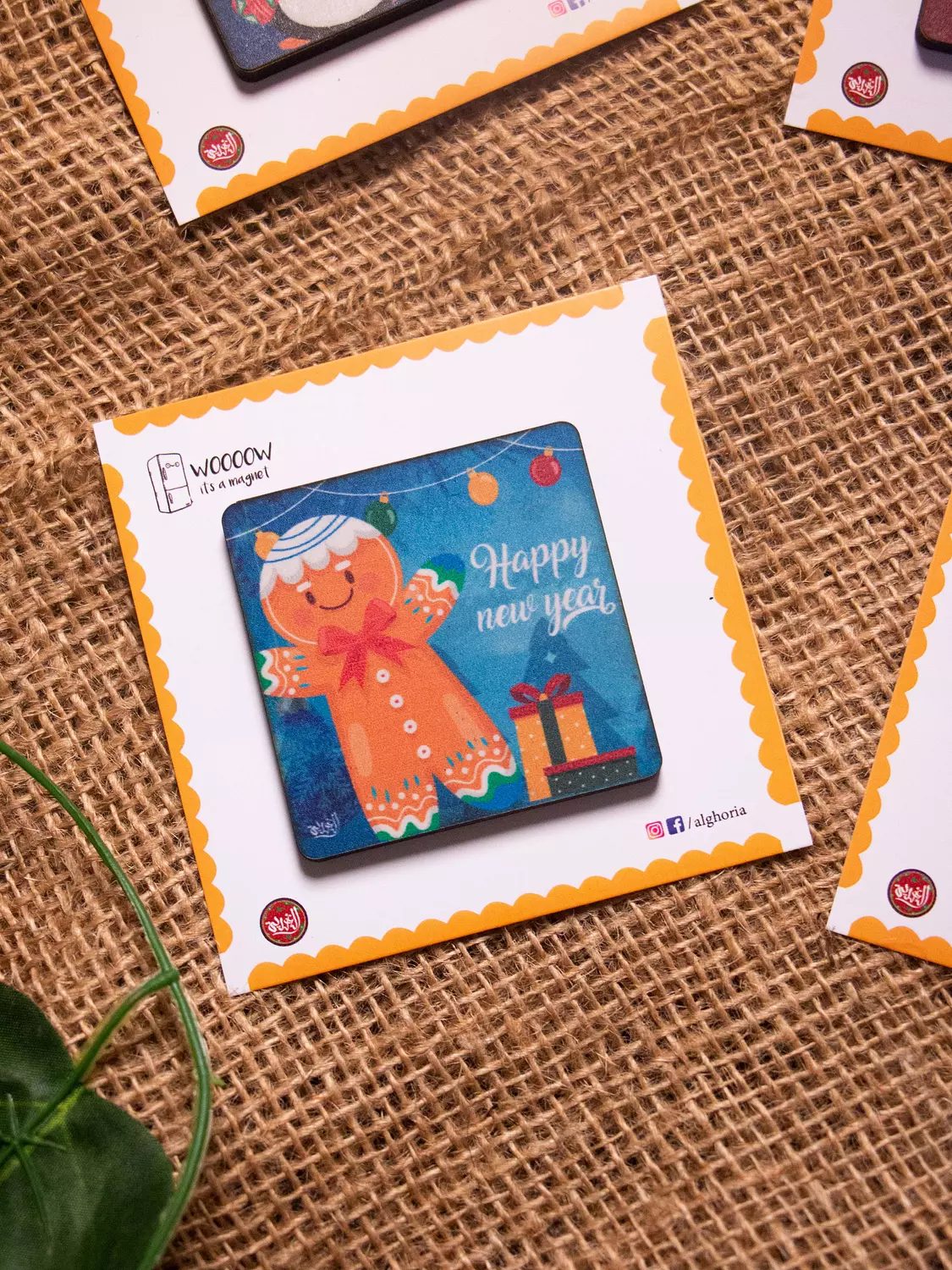 Christmas Charm Fridge Magnet  2