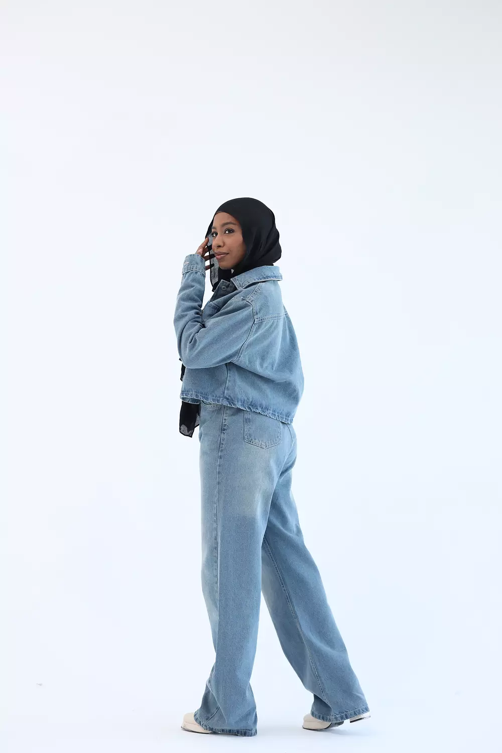 Light denim Suit 2