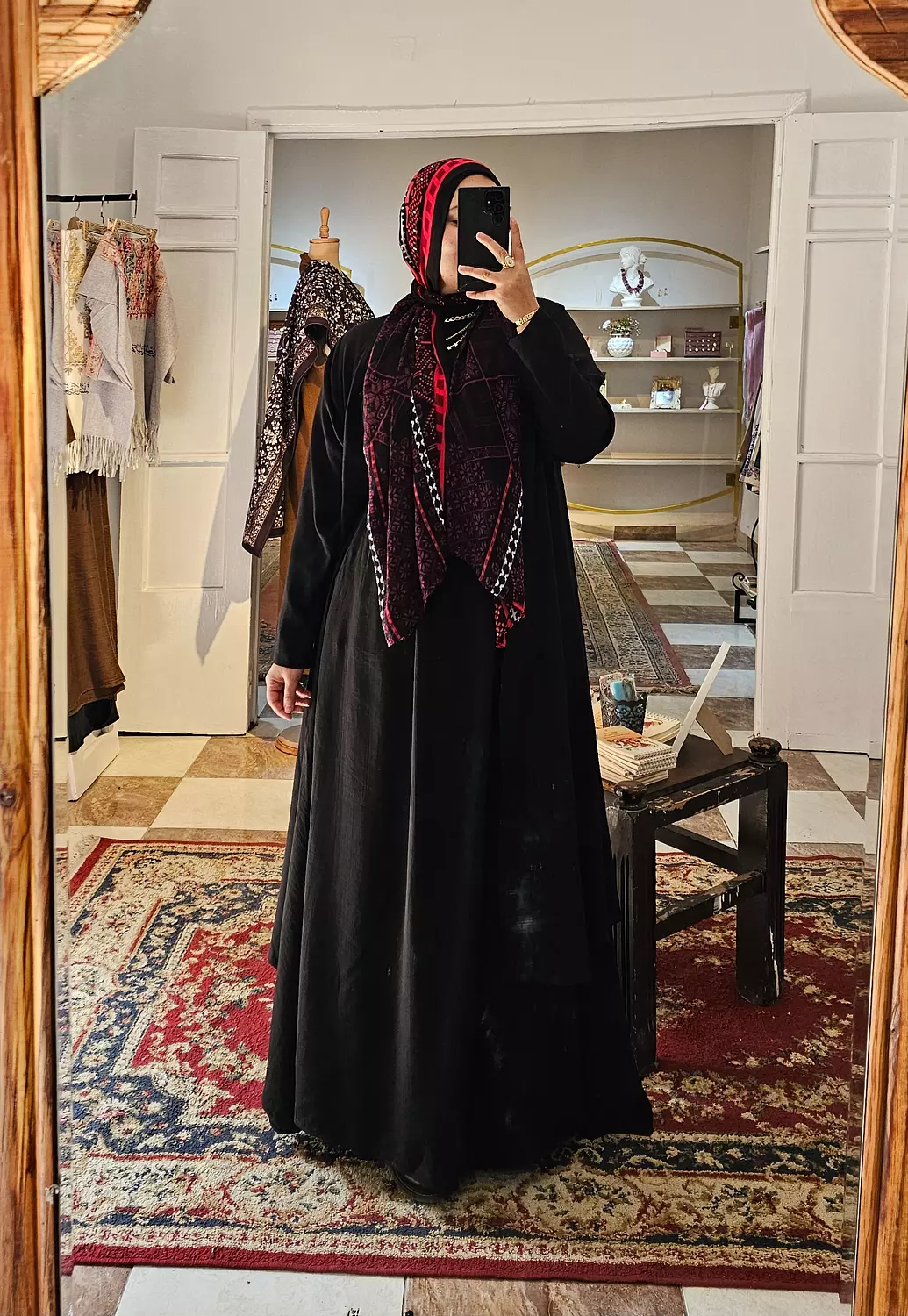 چيب كتان جلاكسي/أسود image