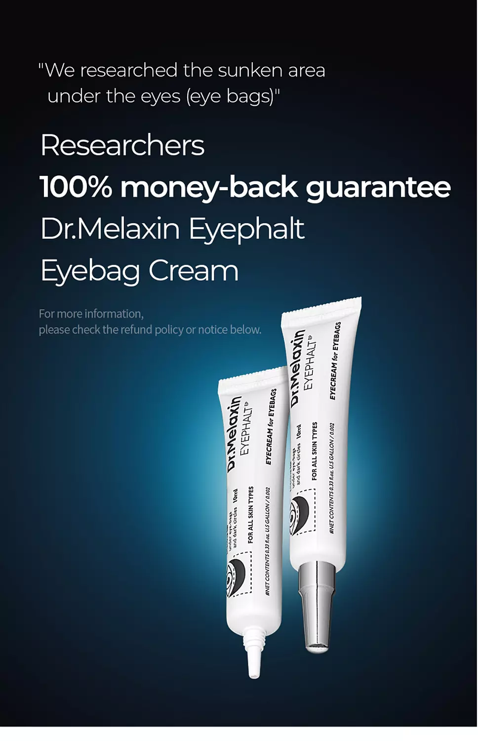 Dr. Melaxin'S Eyephalt Eyebag Cream 10Ml 2