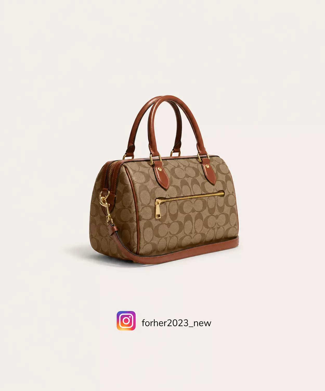 Coach Rowan Crossbody In Signature Canvas 1