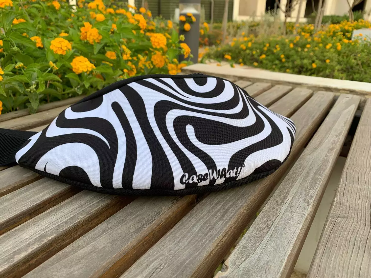 Zebra Lines Fanny Pack  2