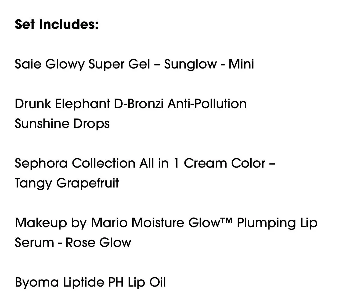 Sephora Favorites – Hybrid Heroes Set 2