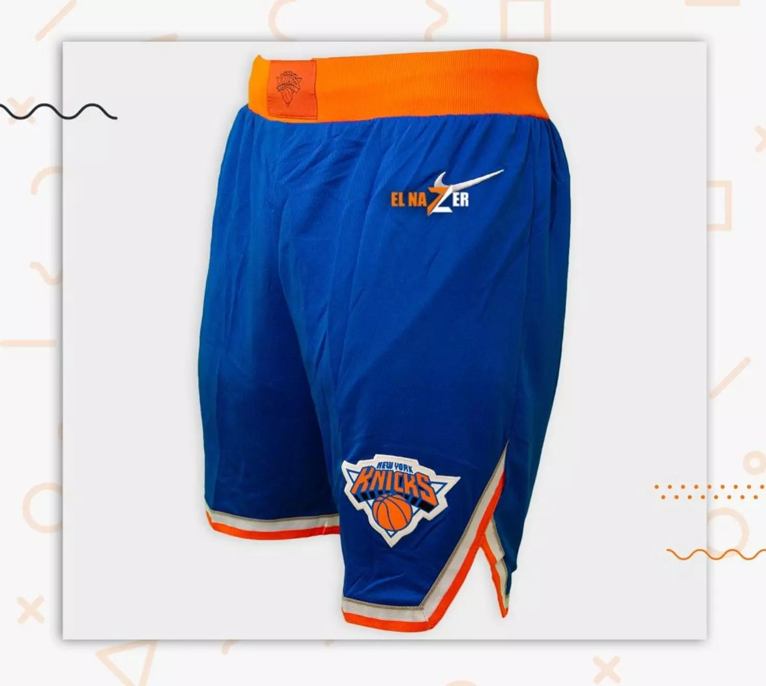 NEW YORK KNICKS - BASKETBALL SHORTS