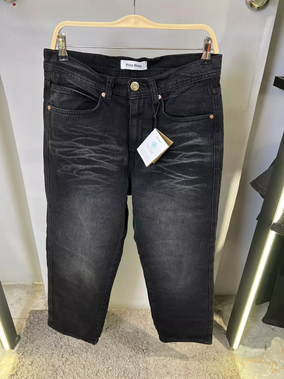 MIUMIU WIDE LEG JEANS / 12932 image