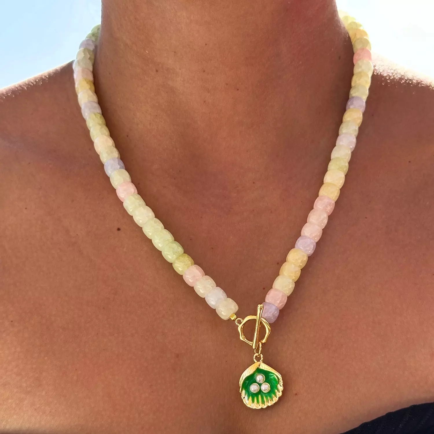 Pastel Shelly Necklace image