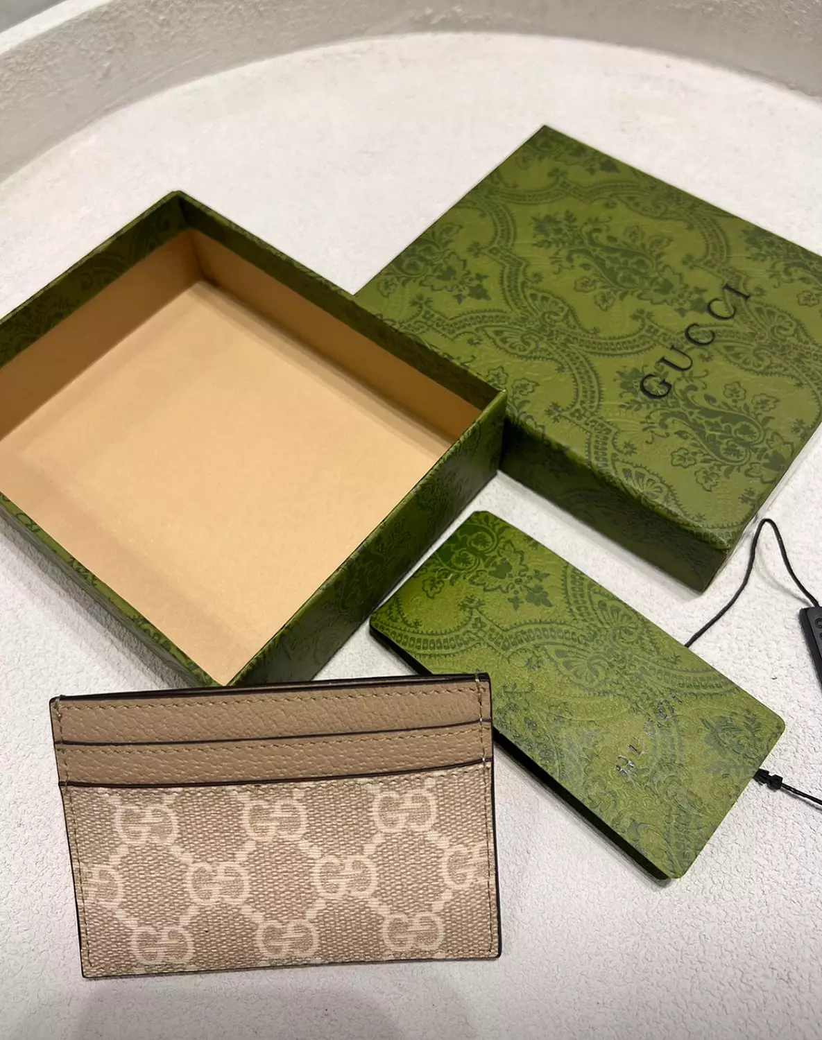 Gucci cardholder wallet hover image