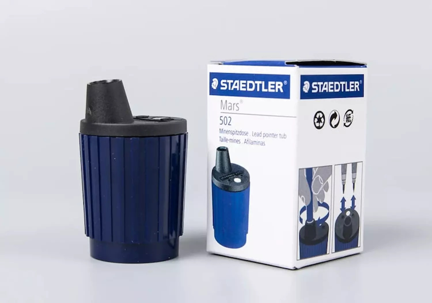   براية سنون رصاص 2 مل طاحون Staedtler no.502 Lead sharpener 2 ml image
