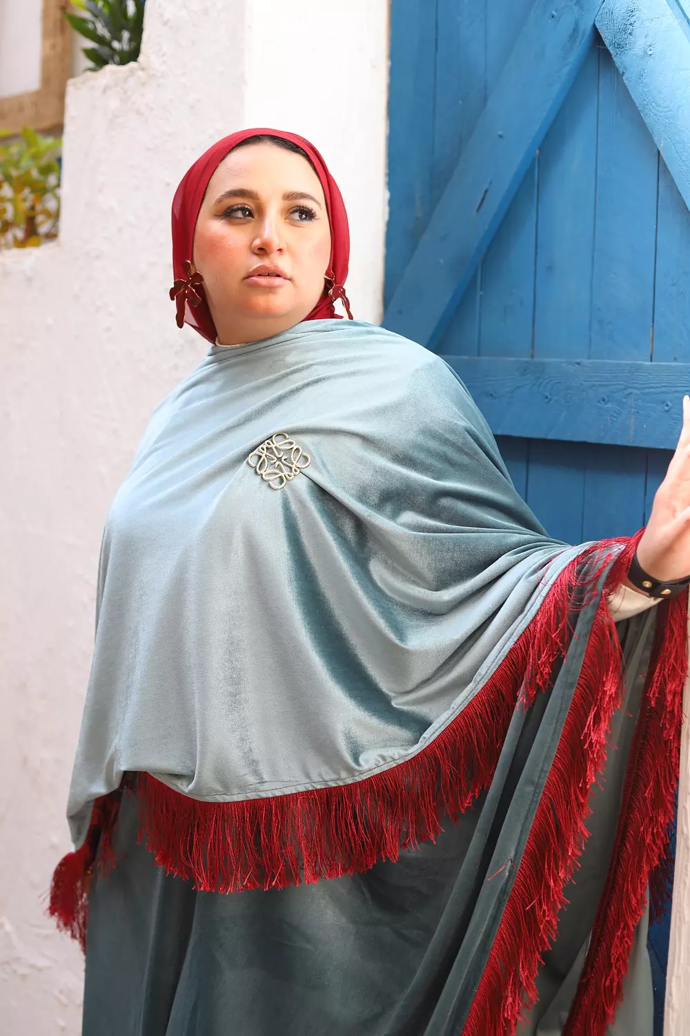 Velvet Tassels Kaftan  hover image