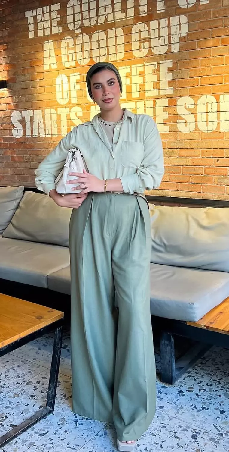 Emma Pants in Olive 2