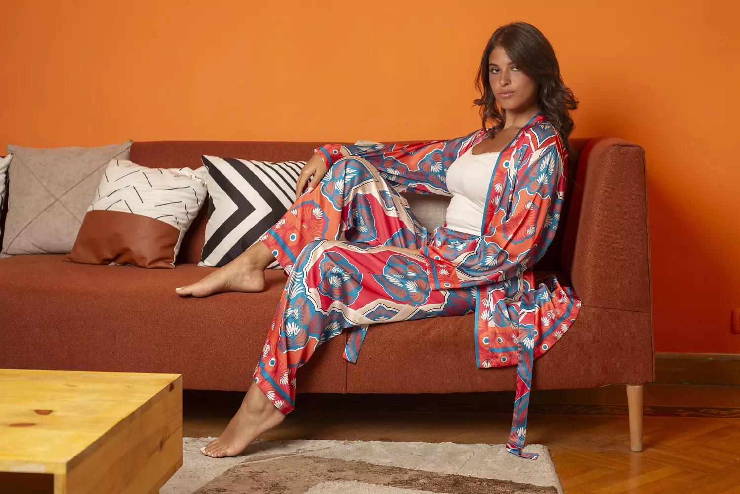 Art Deco Colorful Kimono Set 5