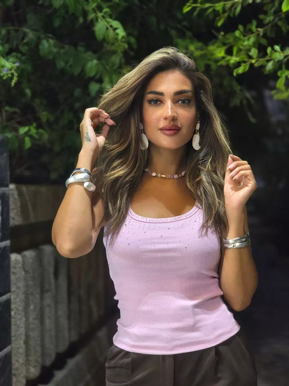 Pink Strass Top 4