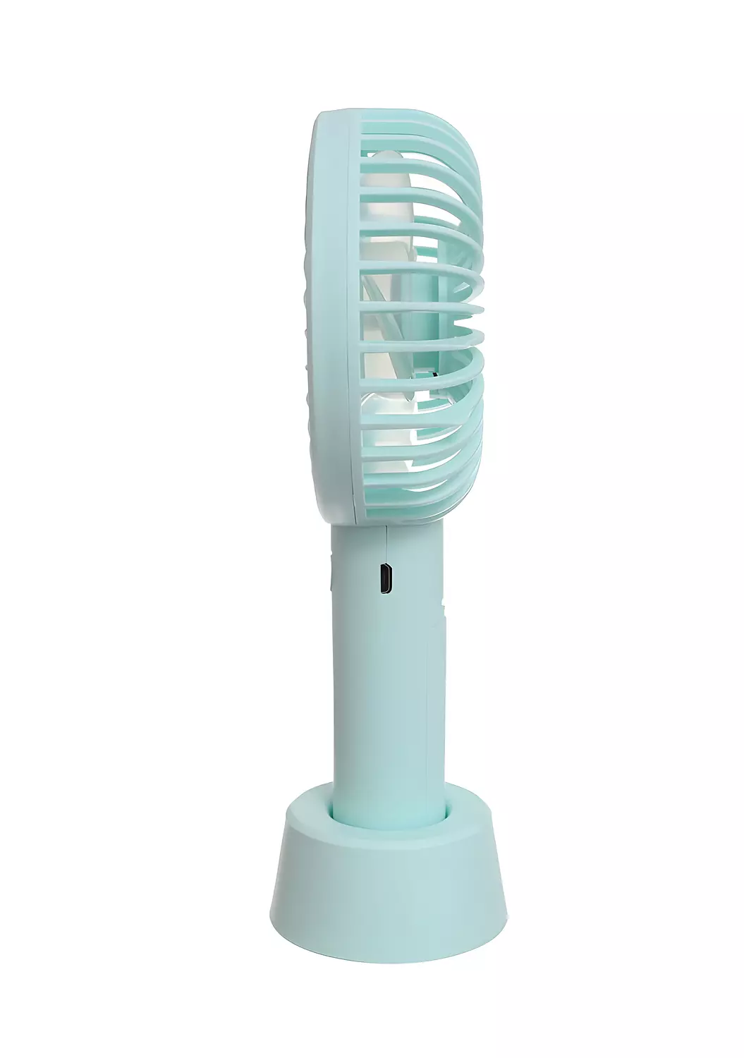 SS-2 Rechargeable Handheld Fan - 3 Speeds - blue hover image