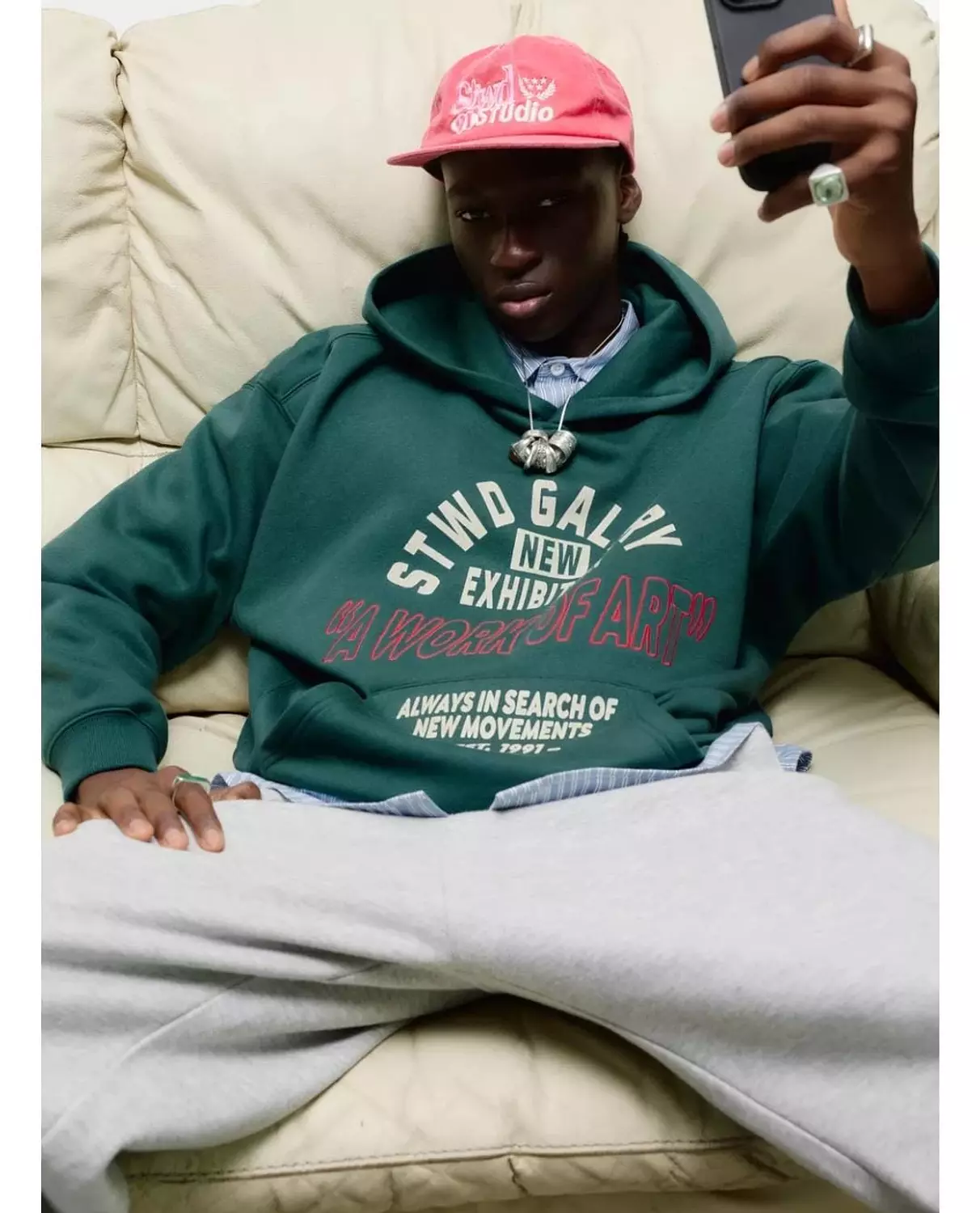 Hoodie over size image