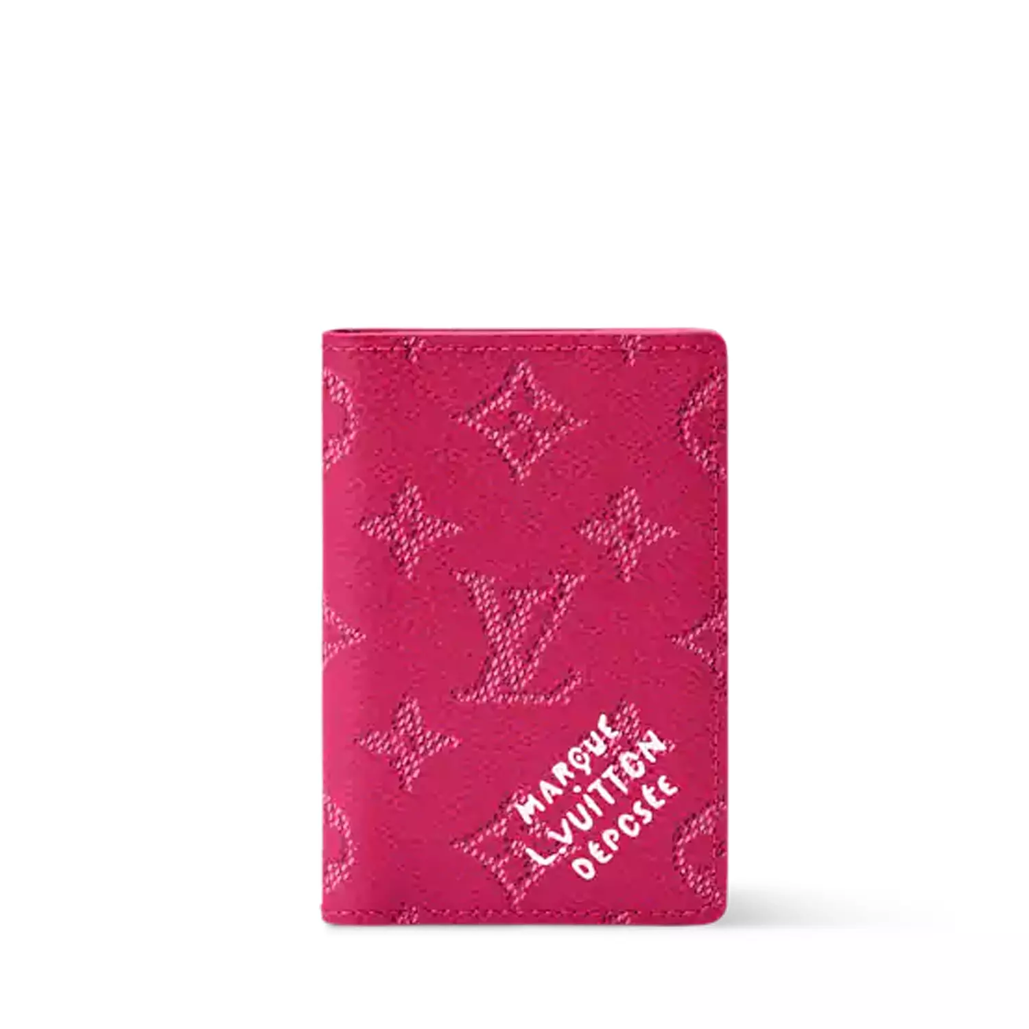 Louis Vuitton Monogram Heritage Pocket Organizer Pink Card Holder image