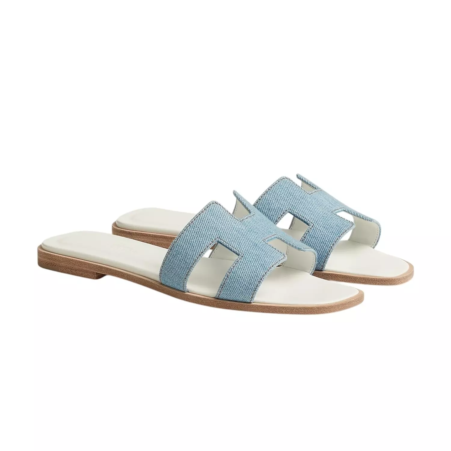 Hermes Oran sandal Bleu Clair hover image