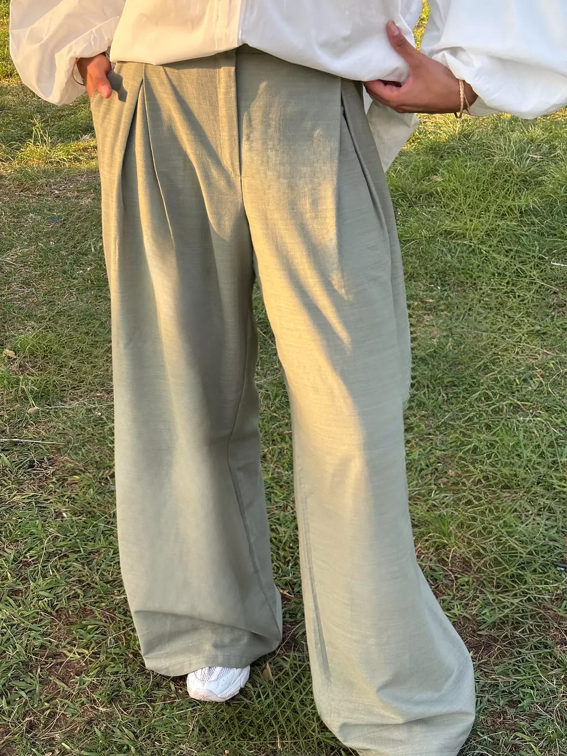 Emma Pants in Olive 3