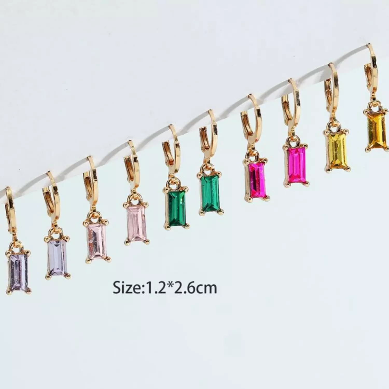 Pair of Princess Drop Earrings 1
