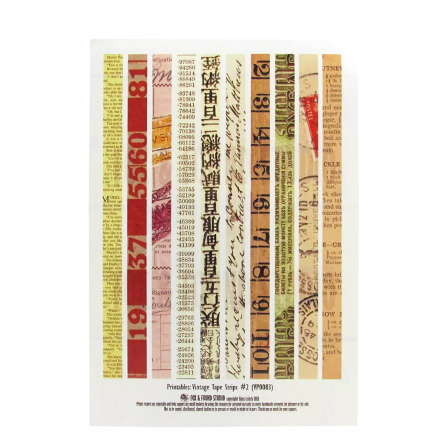 Stickers With Stamps designs - A5 21