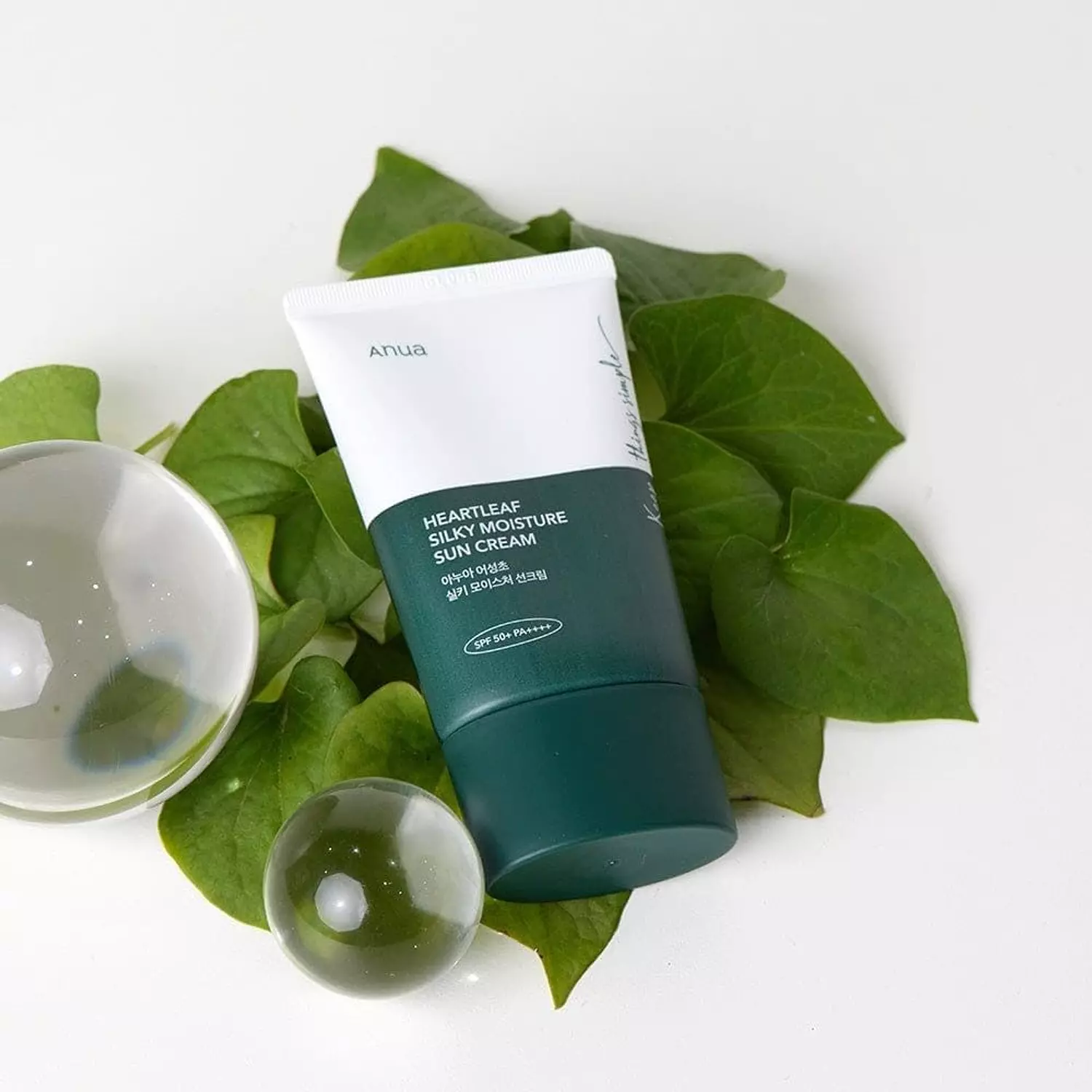 Anua Heartleaf Silky Moisture Sunscreen 50ml 2