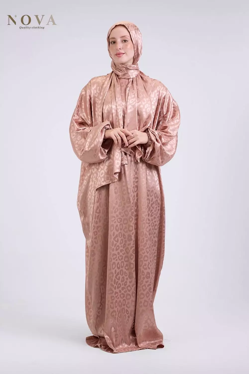 Rose gold Jacquard image