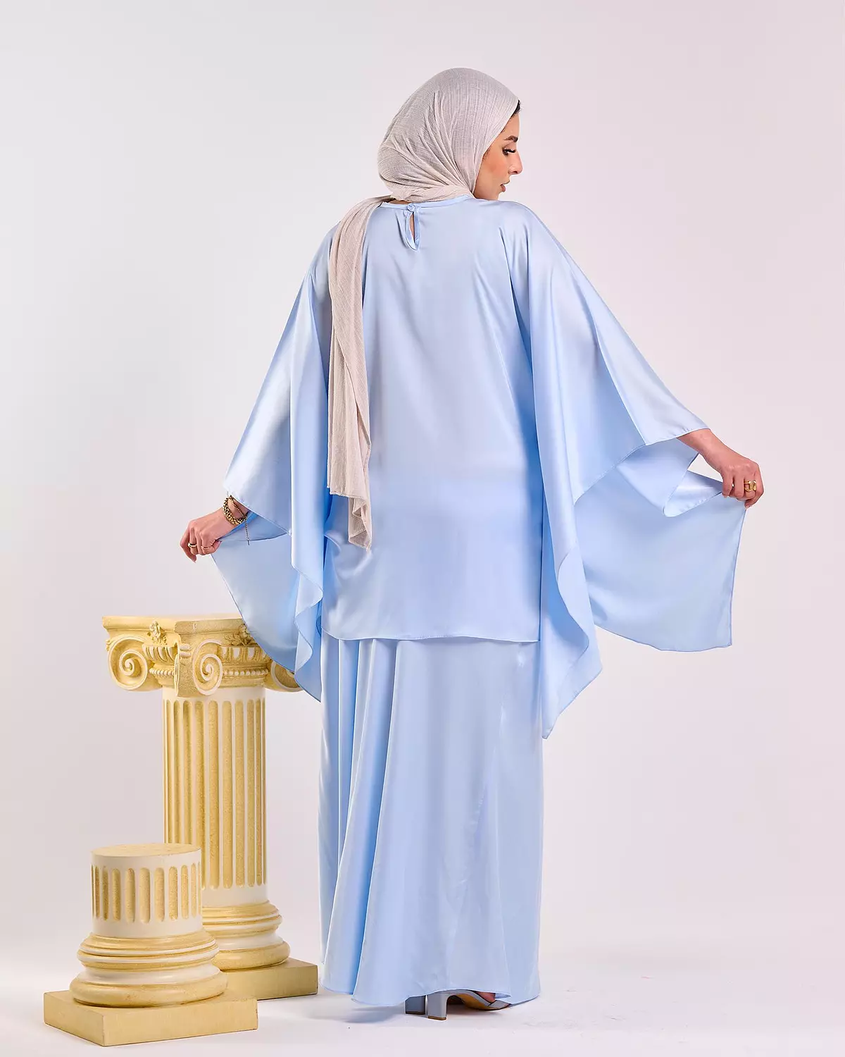 Soiree Suit in Baby Blue 6