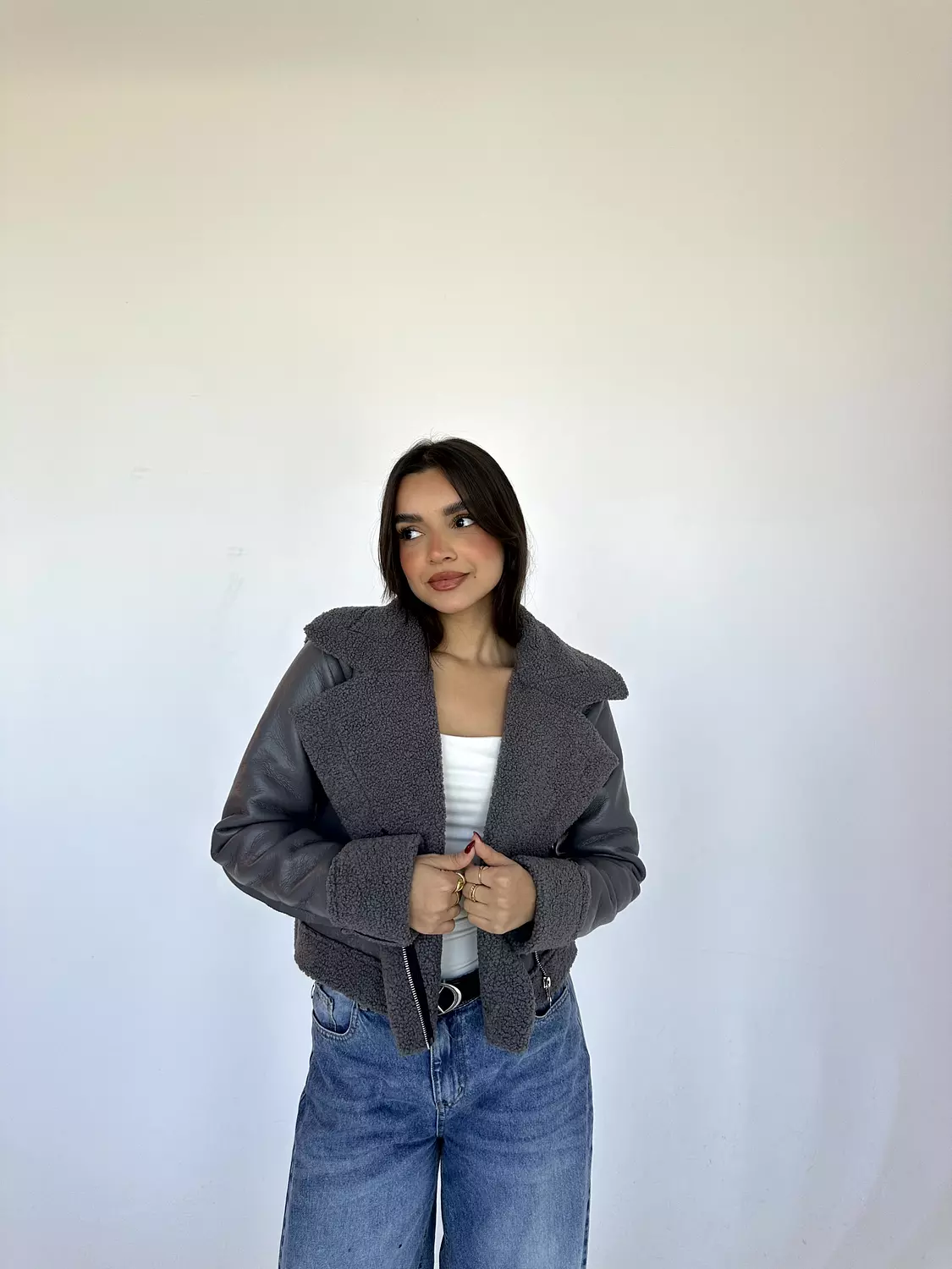 Teddy Leather Jacket 21