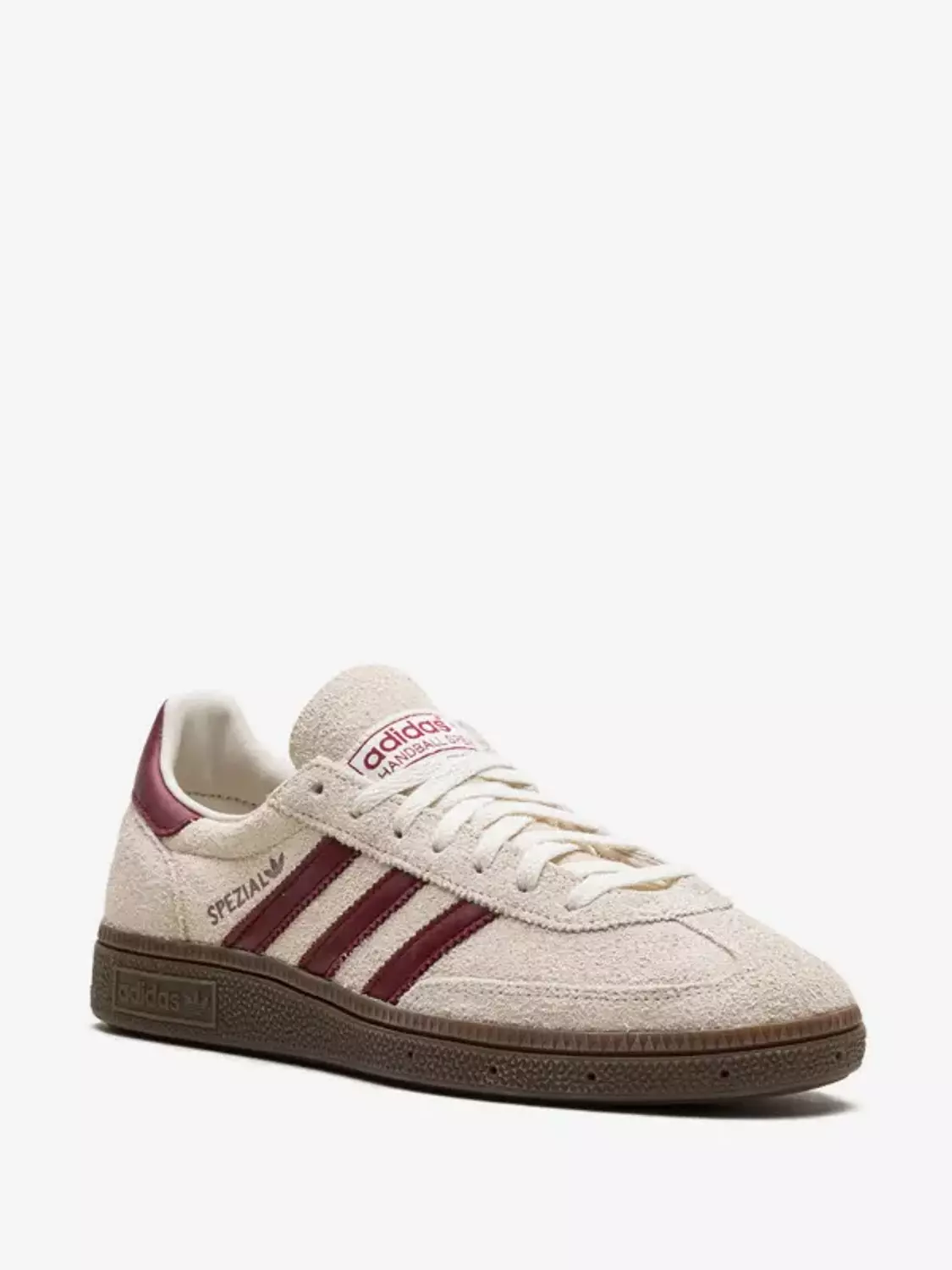 'Handball Special' Off-White and Maroon Sneaker 1