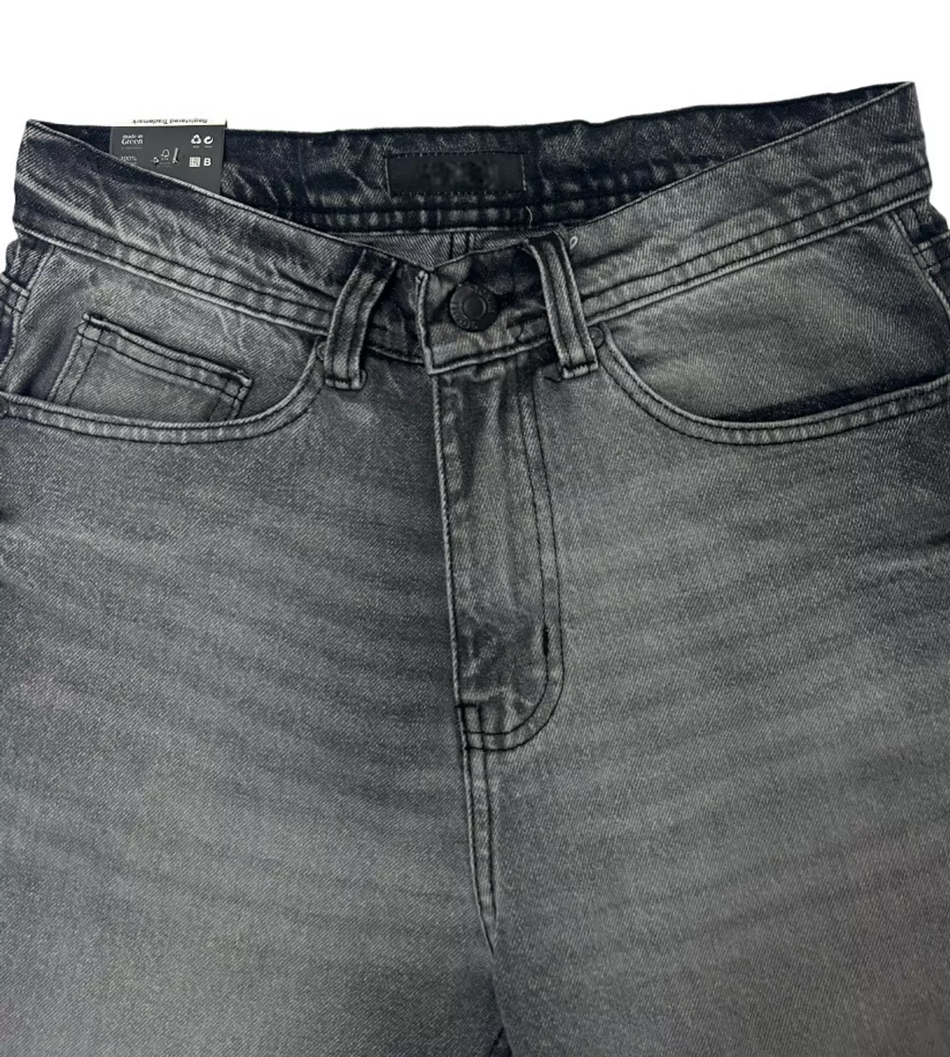 Dark-gray Wide leg Jeans  4