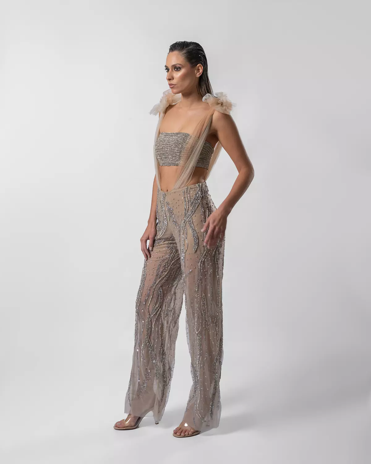 Divine Silver Jumpsuit hover image