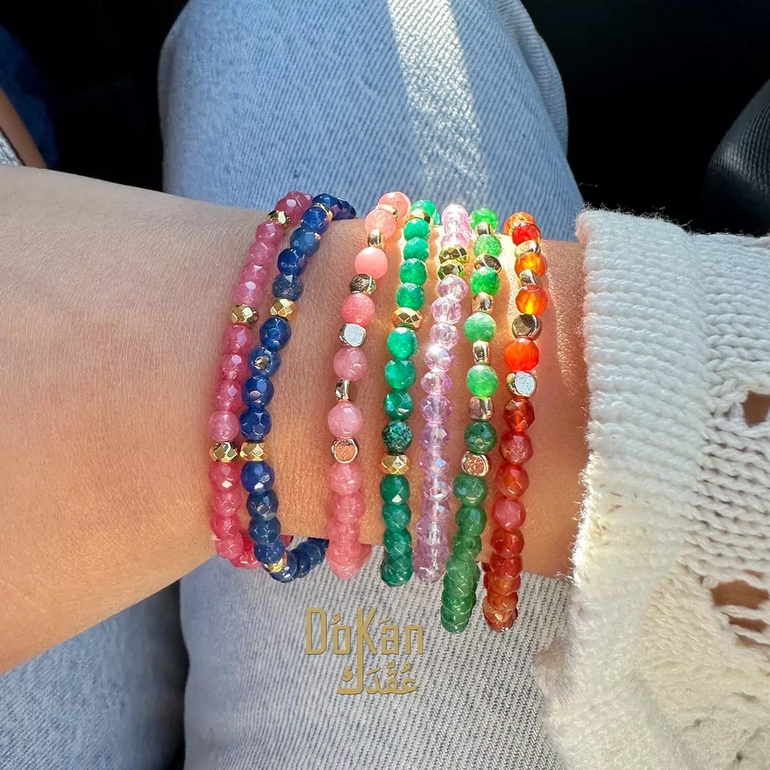 Agate bracelets 